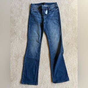 NWT White House Black Market Dark Blue Boot Cut Jeans